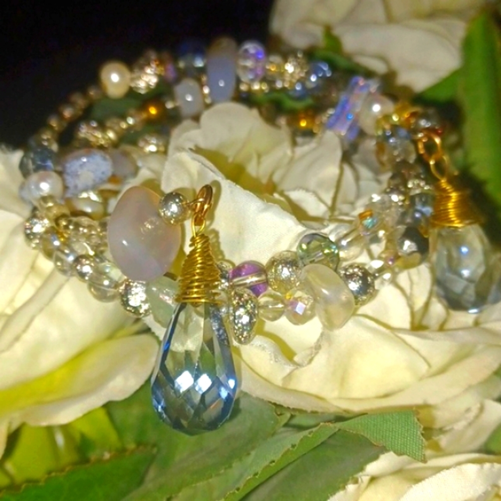 Galaxy Dreamer Crystal & Stone Bracelet